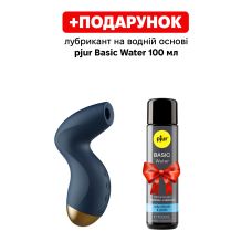 Вакуумний кліторальний стимулятор синього кольору Svakom Pulse Pure