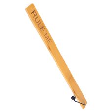 Паддл довгий бамбуковий тілесного кольору Fetish Tentation Paddle Rule