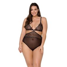 Сексуальный боди черного цвета Passion AMBERLY 4XL 5XL