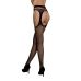 Еротичні колготки бодістокінг чорного кольору Passion Eco S002