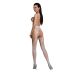 Эротические колготки бодистокинг белого цвета Passion Eco S003