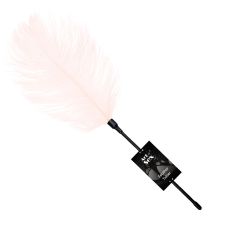 Щекоталка со страусиным пером светло розового цвета Art of Sex Puff Peak