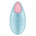 Клиторальный стимулятор с управлением со смартфона голубого цвета Satisfyer Tropical tip Клиторальный стимулятор с управлением со смартфона голубого цвета Satisfyer Tropical tip