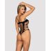 Сексуальное боди черного цвета Obsessive B122 teddy размер S M L