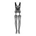 Эротический бодистокинг с пикантным вырезом черного цвета Obsessive Bodystocking F217 размер XL XXL Эротический бодистокинг с пикантным вырезом черного цвета Obsessive Bodystocking F217 размер XL XXL