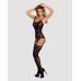 Сексуальный бодистокинг черного цвета Obsessive Bodystocking G310 размер S M L Сексуальный бодистокинг черного цвета Obsessive Bodystocking G310 размер S M L
