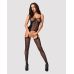 Сексуальный бодистокинг черного цвета Obsessive Bodystocking G314 размер S M L Сексуальный бодистокинг черного цвета Obsessive Bodystocking G314 размер S M L