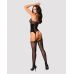 Сексуальный бодистокинг черного цвета Obsessive Bodystocking G314 размер S M L Сексуальный бодистокинг черного цвета Obsessive Bodystocking G314 размер S M L