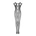 Сексуальный бодистокинг черного цвета Obsessive Bodystocking G322 размер S M L  Сексуальный бодистокинг черного цвета Obsessive Bodystocking G322 размер S M L