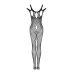 Сексуальный бодистокинг черного цвета Obsessive Bodystocking G322 размер S M L  Сексуальный бодистокинг черного цвета Obsessive Bodystocking G322 размер S M L