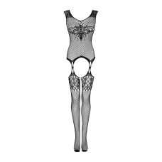 Сексуальный бодистокинг черного цвета Obsessive Bodystocking G323 размер S M L 