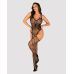 Сексуальний бодістокінг чорного кольору Obsessive Bodystocking G325 розмір S M L Сексуальний бодістокінг чорного кольору Obsessive Bodystocking G325 розмір S M L