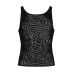 Сексуальная мужская майка с геометрическим узором черного цвета Obsessive T103 tank top размер S M L Сексуальная мужская майка с геометрическим узором черного цвета Obsessive T103 tank top размер S M L