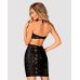 Сексуальна сукня чорного кольору Obsessive Vivianty dress розмір XS S
