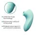 Вакуумний стимулятор для клітора блакитного кольору Svakom Pulse lite neo seafoam blue Вакуумний стимулятор для клітора блакитного кольору Svakom Pulse lite neo seafoam blue