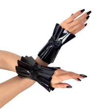 Плиссированные манжеты на руки черного цвета Art of Sex Eva