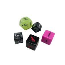 Набор кубиков с позами для секса Wooomy Ooo 5 Dice Set 5 штук