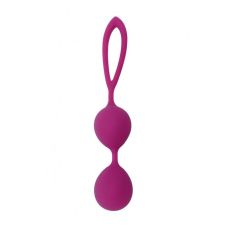 Вагінальні кульки рожевого кольору Wooomy Taradiddle Magenta Kegel Ball