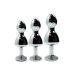 Анальная пробка в форме леденца с камушком Серебристого цвета Wooomy Lollypop Double Ball Metal Plug размер M Анальная пробка в форме леденца с камушком Серебристого цвета Wooomy Lollypop Double Ball Metal Plug размер M