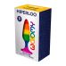 Анальная пробка радужного цвета Wooomy Hiperloo Silicone Rainbow Plug размер S Анальная пробка радужного цвета Wooomy Hiperloo Silicone Rainbow Plug размер S