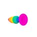 Анальная пробка радужного цвета Wooomy Hiperloo Silicone Rainbow Plug размер M Анальная пробка радужного цвета Wooomy Hiperloo Silicone Rainbow Plug размер M