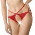 Сексуальные трусики с доступом красного цвета Art of Sex Lulu размеры L 2XL Сексуальные трусики с доступом красного цвета Art of Sex Lulu размеры L 2XL
