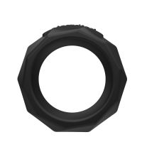 Эрекционное кольцо черного цвета Bathmate диаметр 45 мм
