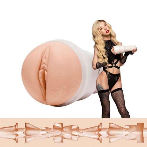 Мастурбатор вагина порнозвезды Кензи Ривз телесного цвета Fleshlight Cream Puff