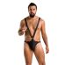 Боди мужское черного цвета Passion Body Harry black 028 размеры L XL
