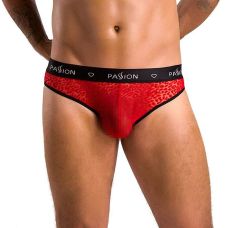 Трусы мужские красного цвета Passion Slip Mike red 031 размеры L XL