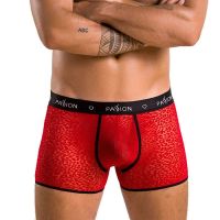 Шорты мужские с вырезом сзади красного цвета с черными вставками Passion Short Parker red 046 размеры L XL
