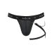 Стринги мужские с подтяжкой черного цвета Passion Thong Bill black 058 размеры XXL XXXL