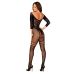 Эротический бодитсокинг с открытым доступом черного цвета Obsessive Bodystocking F329 размеры S M L Эротический бодитсокинг с открытым доступом черного цвета Obsessive Bodystocking F329 размеры S M L