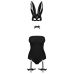 Костюм сексуальной Крольчихи для ролевых игр черного цвета Obsessive Bunny costume размеры S M Костюм сексуальной Крольчихи для ролевых игр черного цвета Obsessive Bunny costume размеры S M