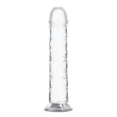 Фаллоимитатор реалистичный на присоске прозрачного цвета с вибропулей в комплекте Addiction Vertical Dong