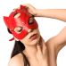 Эротическая маска Кошечки из натуральной кожи красного цвета Art of Sex Cat Mask Эротическая маска Кошечки из натуральной кожи красного цвета Art of Sex Cat Mask