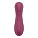 Вібратор з вакуумною стимуляцією клітора червоного кольору Satisfyer Pro 2 Generation 3 with Liquid Air Wine  Вібратор з вакуумною стимуляцією клітора червоного кольору Satisfyer Pro 2 Generation 3 with Liquid Air Wine