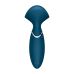 Вибромассажер Ванд для стимуляции эрогенных зон синего цвета Satisfyer 