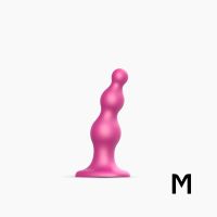 Насадка для страпона розового цвета Strap On Me Framboise размер M