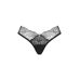 Еротичні жіночі трусики чорного кольору Obsessive Bella Rou panties розміри M L Еротичні жіночі трусики чорного кольору Obsessive Bella Rou panties розміри M L