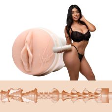 Мастурбатор вагина  в колбе порнозвезды Вайолет Майерс телесного цвета Fleshlight 