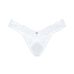 Еротичні стрінги білого кольору Obsessive розміри XS S