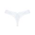 Еротичні стрінги білого кольору Obsessive розміри XS S