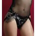 Трусики для страпону чорного кольору Feral Feelings