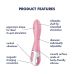 Вибратор для  точки G Satisfyer Air Pump Vibrator 2 надувается Вибратор для  точки G Satisfyer Air Pump Vibrator 2 надувается