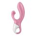 Вібратор кролик для стимуляції точки G надувний рожевий Satisfyer Air Pump Bunny 2  Вібратор кролик для стимуляції точки G надувний рожевий Satisfyer Air Pump Bunny 2