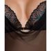 Мини пеньюар DELIENA CHEMISE черный  XXL/XXXL Passion