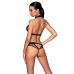 Інтимний жіночий комплект у сіточку MOONLIGHT SET XXL/XXXL Passion чорний