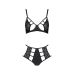Еротичний жіночий комплект TASMINA SET L/XL Passion чорний
