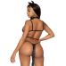 Сексуальный женский костюм кошечки для ролевых игр Leg Avenue размер O/S черный Сексуальный женский костюм кошечки для ролевых игр Leg Avenue размер O/S черный